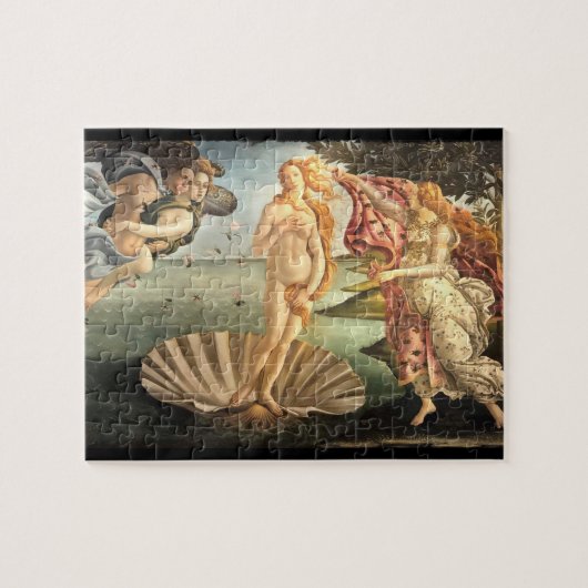 Geboorteplaats: Venus, Sandro Botticelli Legpuzzel (Horizontaal)