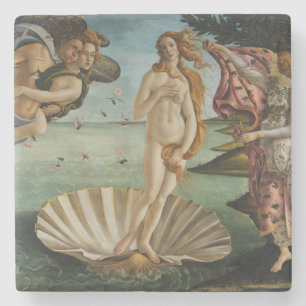 Geboorteplaats: Venus, Sandro Botticelli Stenen Onderzetter
