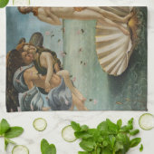 Geboorteplaats: Venus - Sandro Botticelli Theedoek (Gevouwen)