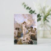 Geboorteplaats: Venus, William-Adolphe Bouguereau Briefkaart (Staand voorkant)