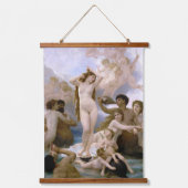 Geboorteplaats: Venus, William-Adolphe Bouguereau Hangend Wandkleed (Voorkant)