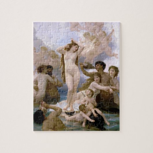 Geboorteplaats: Venus, William-Adolphe Bouguereau Legpuzzel (Verticaal)