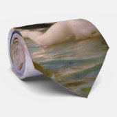 Geboorteplaats: Venus, William-Adolphe Bouguereau Stropdas (Opgerold)