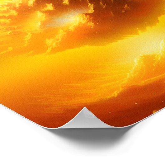 GeboortePoster Poster (Hoek)