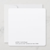 GEBOORTESCÈNE HOGE DEF Platte Kaart (Achterkant)