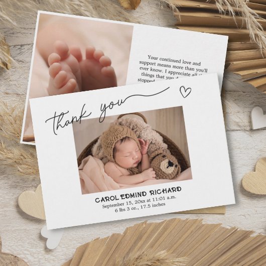 Geboortestatistieken Aankondiging Baby shower Foto