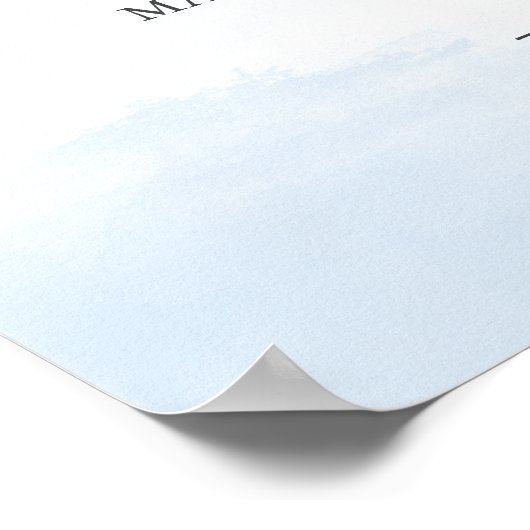 Geboortestatistieken Baby van onze Dreams Boy Nurs Poster (Hoek)