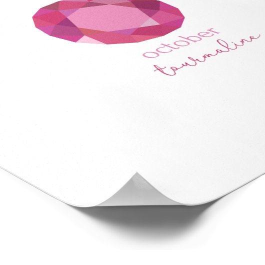 Geboortestenen Poster (Hoek)