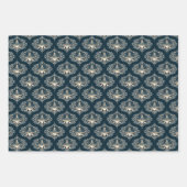 Geboortester van Wonder Mandala Mid Century Ogee Inpakpapier Vel (Voorkant 3)