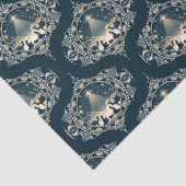 Geboortester van Wonder Mandala Mid Century Ogee Tissuepapier (Detail)