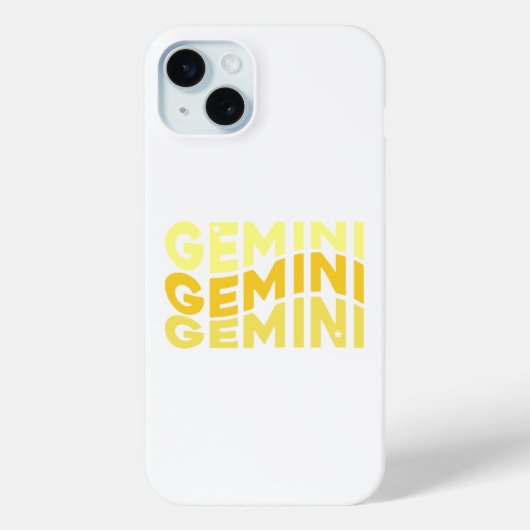 Geboorteteken Gemini Case-Mate iPhone Case (Achterkant)