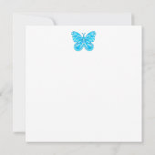 Geboorteventilator en geem December Kaart Teacup (Achterkant)