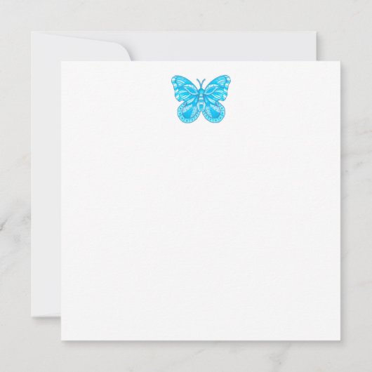 Geboorteventilator en geem December Kaart Teacup (Achterkant)