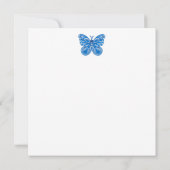 Geboorteventilator en Gem September Teacup Kaart (Achterkant)