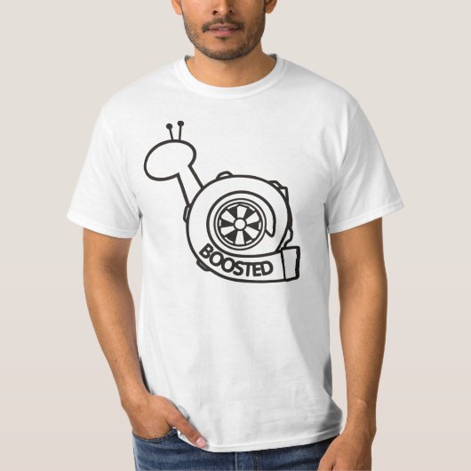 geboost t-shirt (Voorkant)