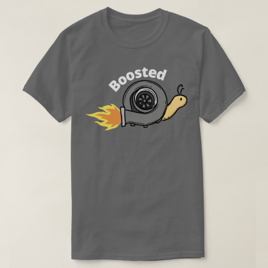 gebooste slakkenturbo t-shirt (Design voorkant)