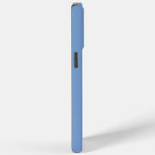 Geborduurd Blauw Case-Mate iPhone Case (Achterkant / Rechts)