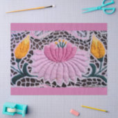 geborduurd blik water in kalocsai-stijl tissuepapier (Craft)