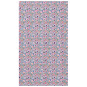 Geborduurd bloemennaadloos patroon tafelkleed (Voorkant)