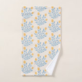Geborduurd Bloemenset Handdoeken (Handdoek)