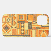 Geborduurd Bohemian Patchwork Naadloos Patroon Case-Mate iPhone Case (Achterkant (horizontaal))