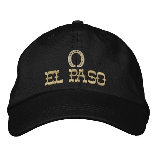 Geborduurd El Paso Pet (Voorkant)