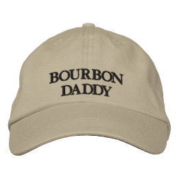 geborduurd Pet - BOURBON DADDY
