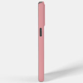 Geborduurd Roze Case-Mate iPhone Case (Achterkant / Rechts)