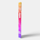 Geborduurd Roze Paarse Waterverf  Case-Mate iPhone Case (Achterkant / Rechts)