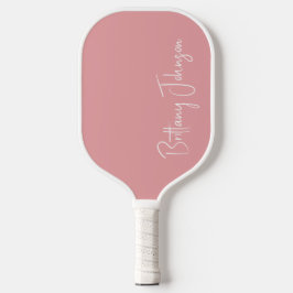 Geborduurd Roze Pickleball Paddle