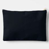 Geborduurde blauwe aquarel wilde bloem etui (Achterkant)