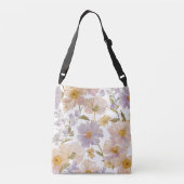 Geborduurde Bloemen Crossbody Tas (Achterkant)