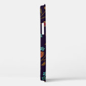 Geborduurde bloemen: mode naadloos patroon Case-Mate iPhone case (Achterkant / Rechts)