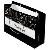 Geborduurde cadeautas (Voorkant Gekanteld)