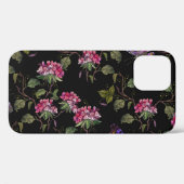 Geborduurde Datura bloemen: botanische kunst Case-Mate iPhone Case (Achterkant (horizontaal))