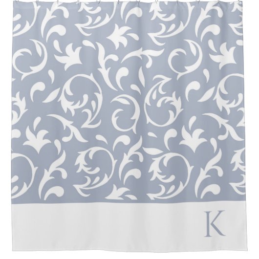 Geborduurde douchegordijn (Voorkant)