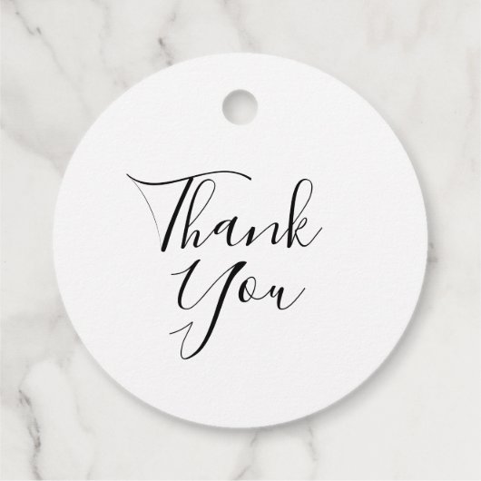 Geborduurde Florals Bruiloft Bedankjes Labels (Achterkant)