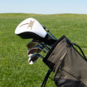 Geborduurde Golf Hoofddeksel Golfheadcover (Insitu)
