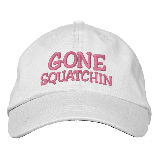 Geborduurde GONE SQUATCHIN Pet - *BOBO* Edition (Voorkant)