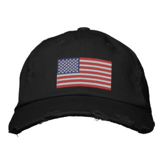 Geborduurde Hoed Amerikaanse Vlag Pet