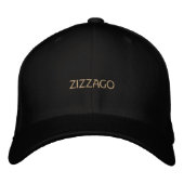 Geborduurde hoed Basic Flexfit wol cap Pet (Voorkant)