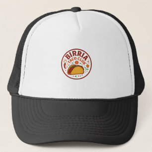 Geborduurde Hoed Birria Taco Club Trucker Pet