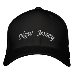 Geborduurde Hoed van New Jersey Pet