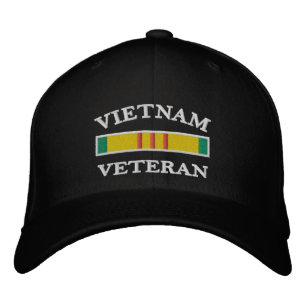 Geborduurde HVietnam Veteraan hoed Pet