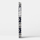 Geborduurde Ikat stof: etnische elegantie. Case-Mate iPhone Case (Achterkant / Links)