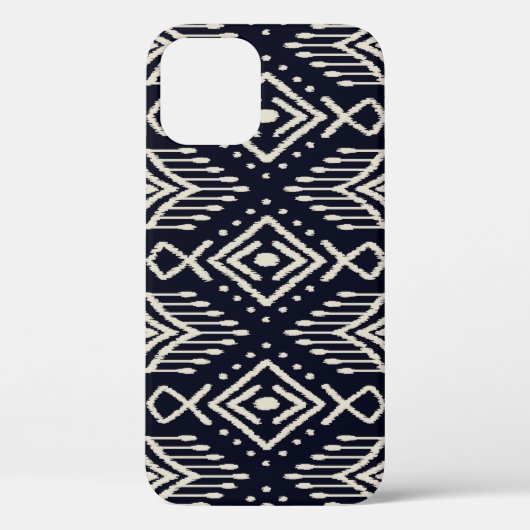Geborduurde Ikat stof: etnische elegantie. Case-Mate iPhone Case (Achterkant)