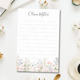 Geborduurde Kleurrijke Bloementuin Bloemige Gelini Post-it® Notes