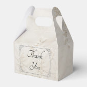 Geborduurde Lace Trouwtafel Favoriet Box Bedankdoosjes (Voorkant Zijde)