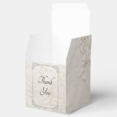 Geborduurde Lace Wedding Favoriete Box Bedankdoosjes (Geopend)