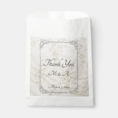 Geborduurde Lace Wedding Favoriete Tassen Bedankzakje (Voorkant)